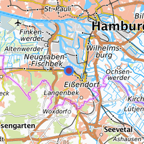 Location in the requested region 