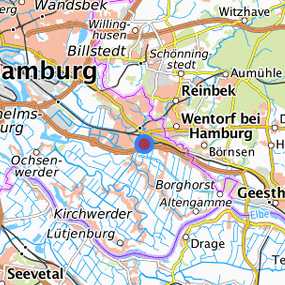 Location in the requested region 