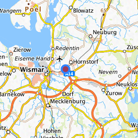 Lage in der gesuchten Region 