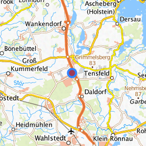 Location in the requested region 