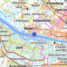 Lage in der gesuchten Region 