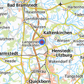 Lage in der gesuchten Region 