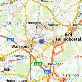 Location in the requested region 