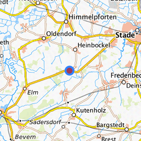 Lage in der gesuchten Region 