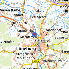 Location in the requested region 