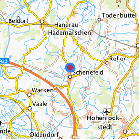 Location in the requested region 