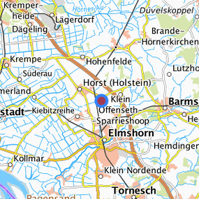 Location in the requested region 