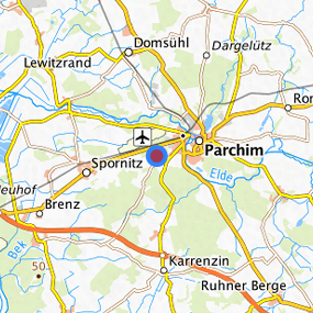 Lage in der gesuchten Region 