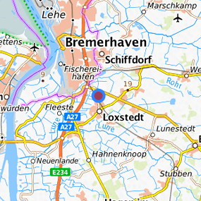 Location in the requested region 