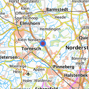 Location in the requested region 