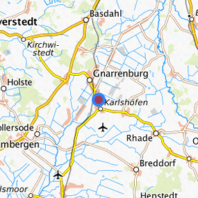 Lage in der gesuchten Region 