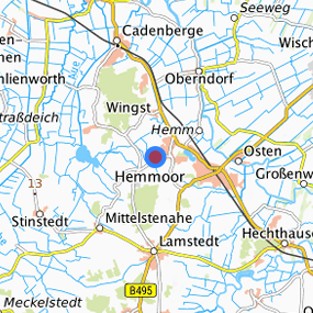 Location in the requested region 