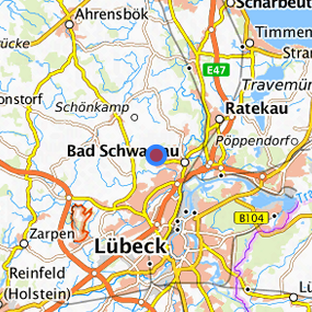 Lage in der gesuchten Region 