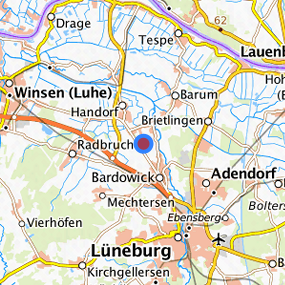 Location in the requested region 