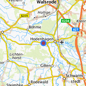 Location in the requested region 