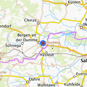 Lage in der gesuchten Region 