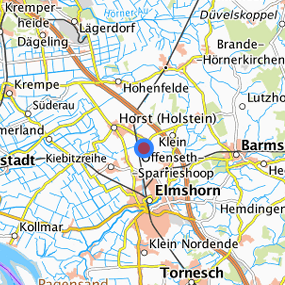 Location in the requested region 