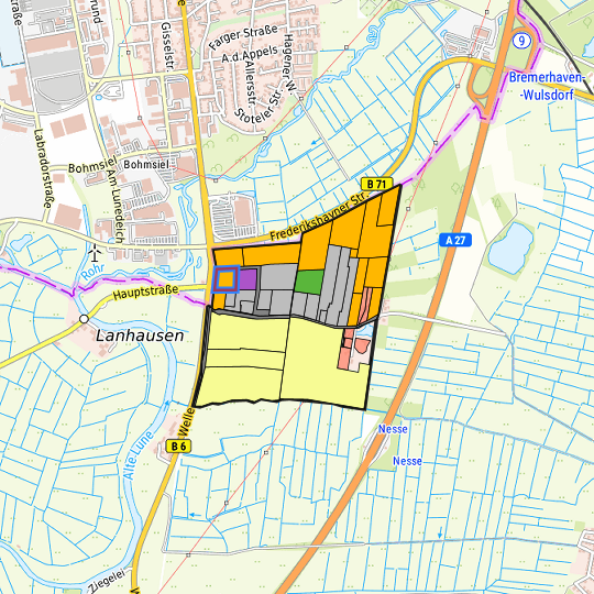 Detaildarstellung der gesuchten Gewerbefläche