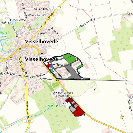 Detailed view of the requested site