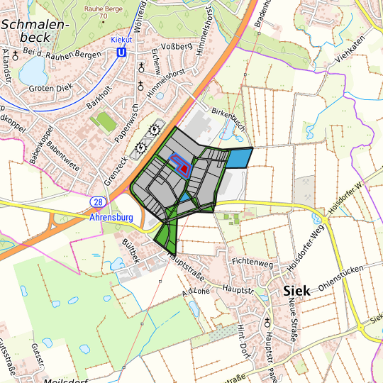 Detailed view of the requested site