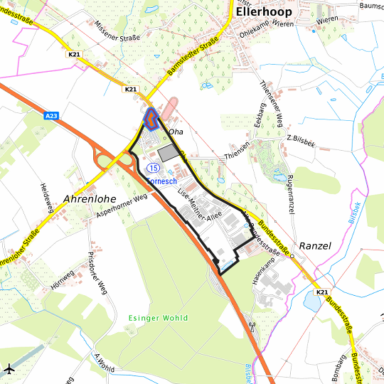Detailed view of the requested site