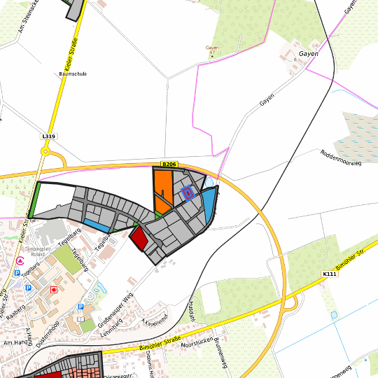 Detailed view of the requested site