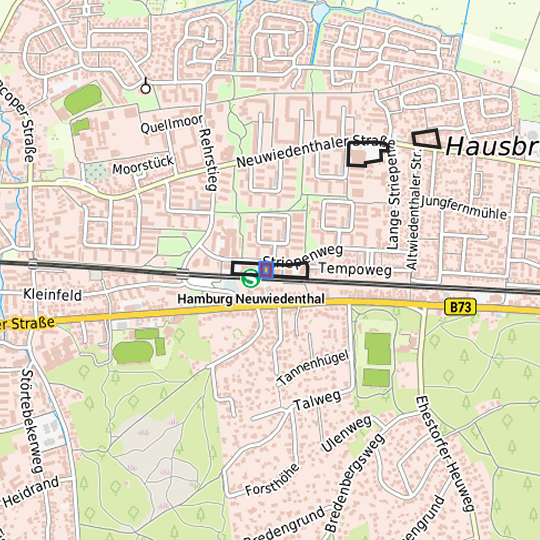 Detailed view of the requested site