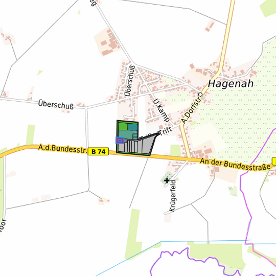 Detailed view of the requested site