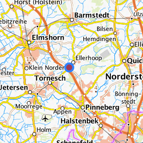 Location in the requested region 