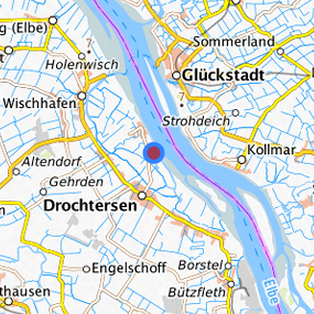 Lage in der gesuchten Region 