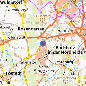 Location in the requested region 
