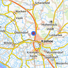 Location in the requested region 