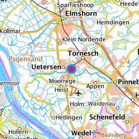 Lage in der gesuchten Region 