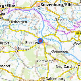Lage in der gesuchten Region 