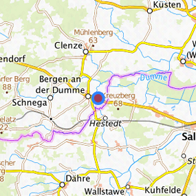 Location in the requested region 