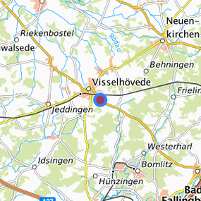 Location in the requested region 